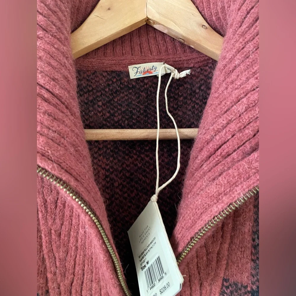 NWT Faherty Saturday Pullover Sweater size M
